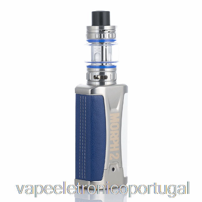 Vape Eletrônico Smok Morph 2 230w Starter Kit Branco Azul